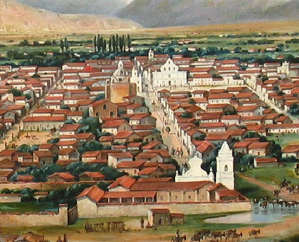 Salta desde el San Bernardo en 1854
