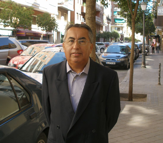 Dr. Fortuny en la calle Duque de Sesto